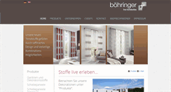 Desktop Screenshot of bboehringer.de